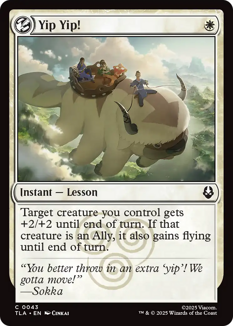 MTG - Yip Yip! - Avatar: The Last Airbender (TLA)