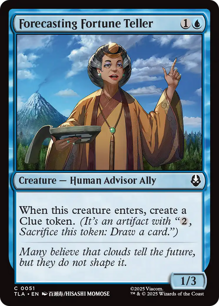 MTG - Forecasting Fortune Teller - Avatar: The Last Airbender (TLA)