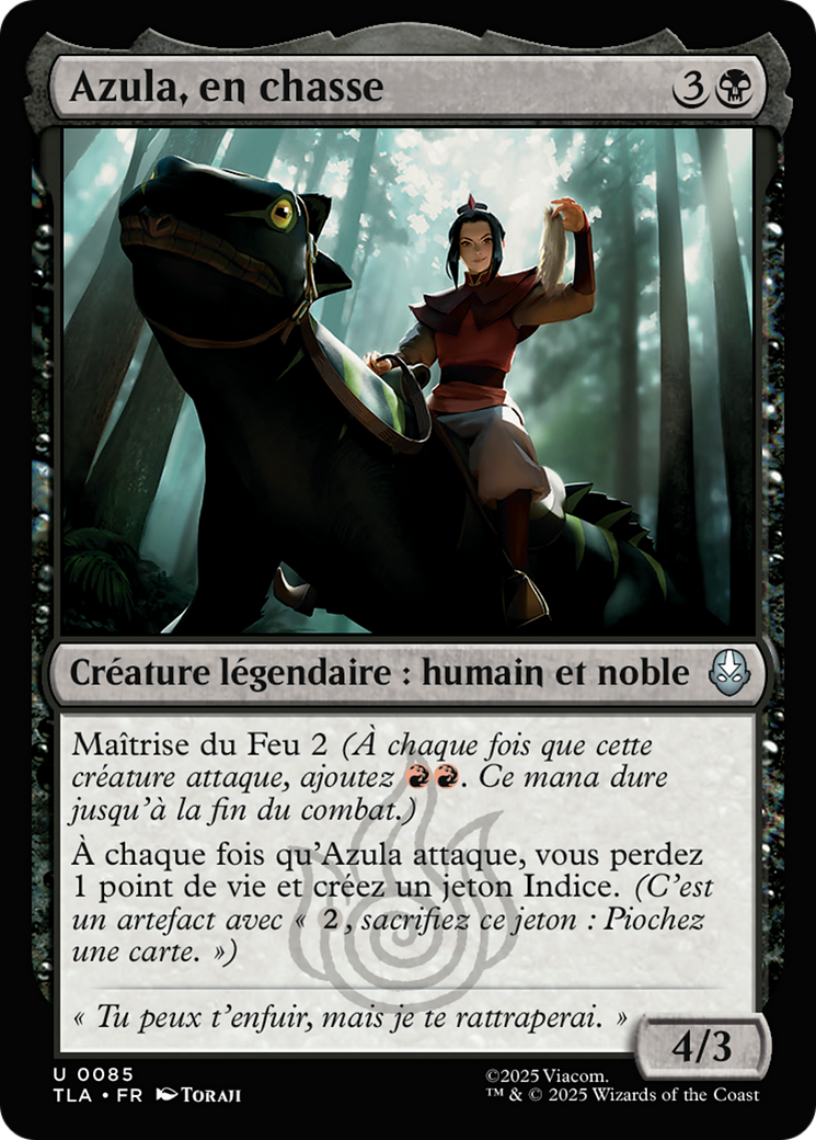 MTG - Azula, On the Hunt - Avatar: The Last Airbender (TLA)