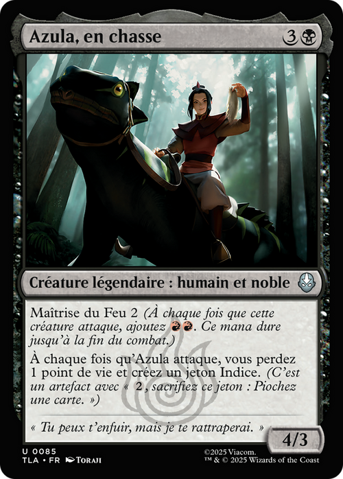 MTG - Azula, On the Hunt - Avatar: The Last Airbender (TLA)