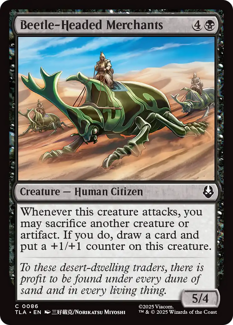 MTG - Beetle-Headed Merchants - Avatar: The Last Airbender (TLA)