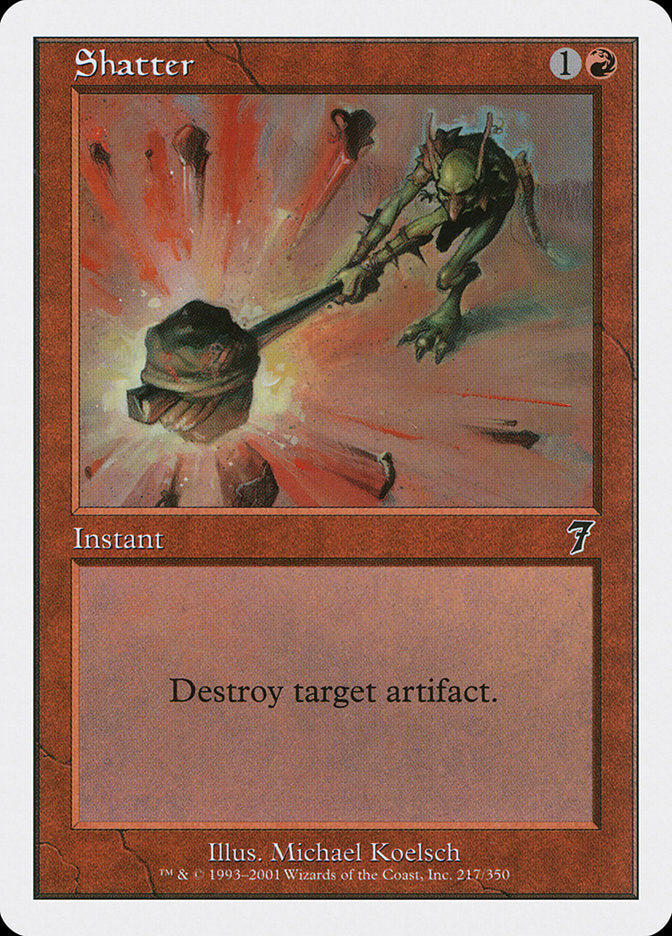 Magic: The Gathering - Shatter - Seventh Edition