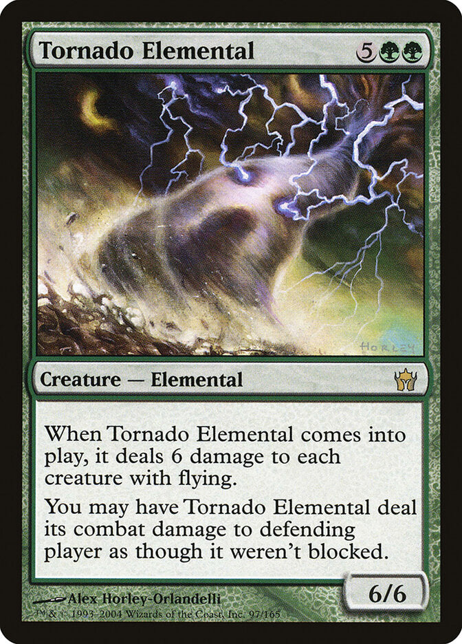 Magic: The Gathering - Tornado Elemental - 5th Dawn