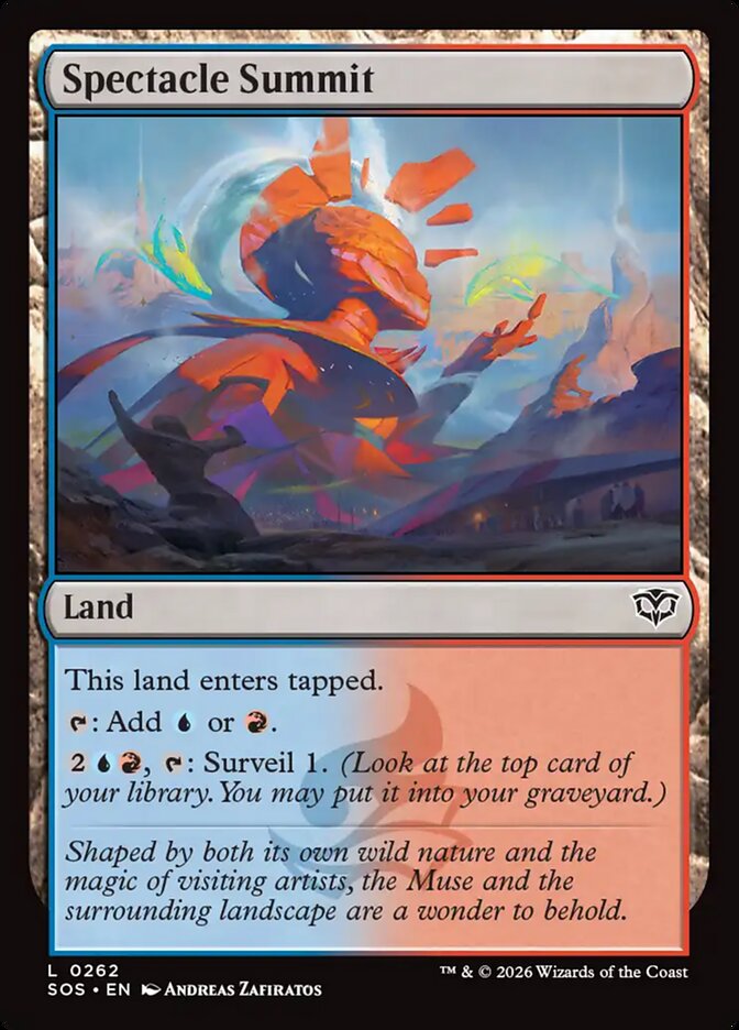 MTG - Spectacle Summit - Secrets of Strixhaven (SOS)