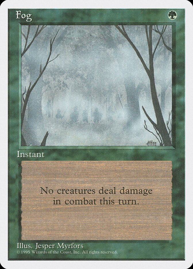 Magic: The Gathering - Fog - Fourth Edition
