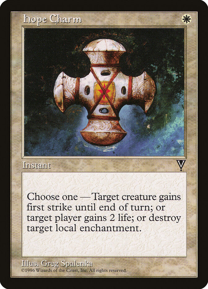 Magic: The Gathering - Hope Charm - Visions