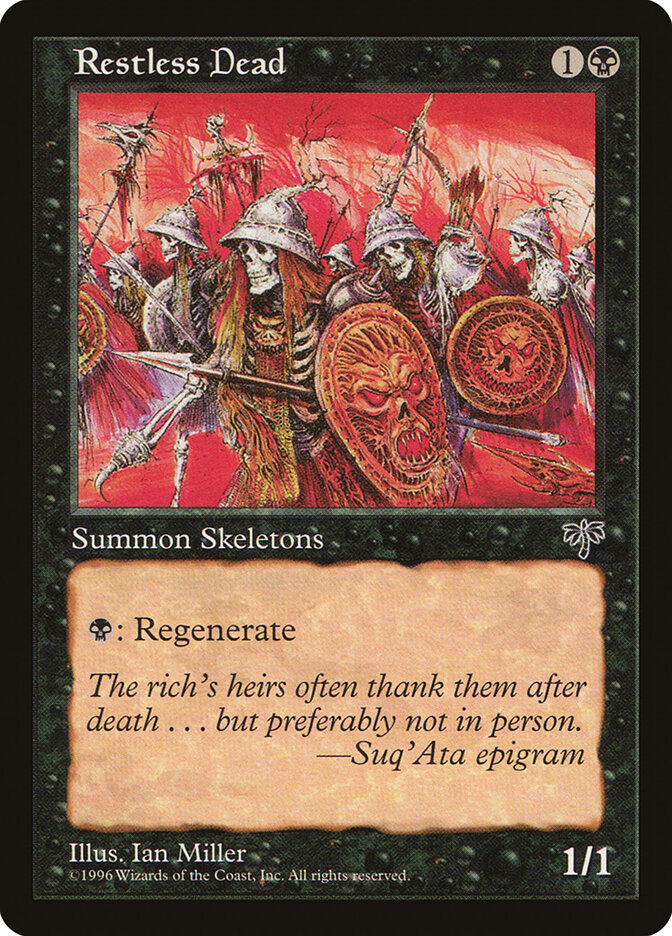 Magic: The Gathering - Restless Dead - Mirage