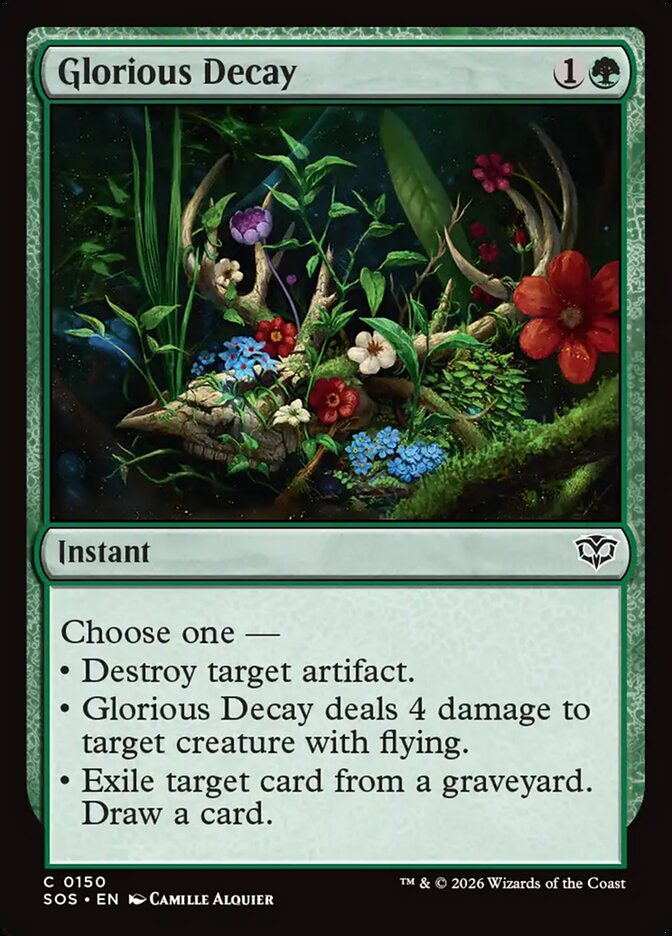 MTG - Glorious Decay - Secrets of Strixhaven (SOS)