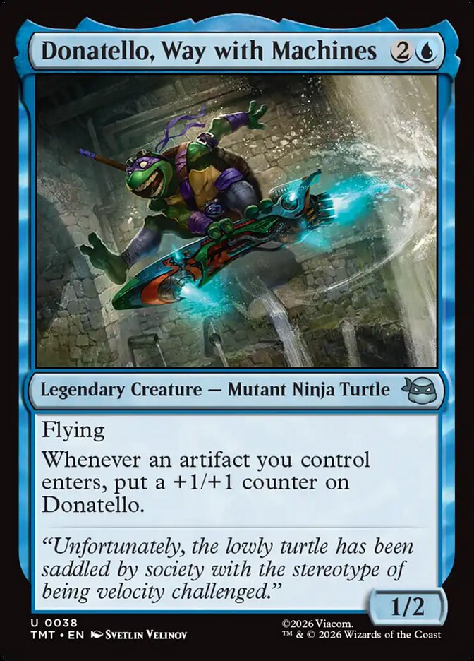 MTG - Donatello, Way with Machines - Teenage Mutant Ninja Turtles (SOS)