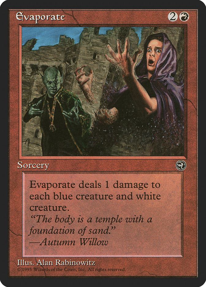 Magic: The Gathering - Evaporate - Homelands
