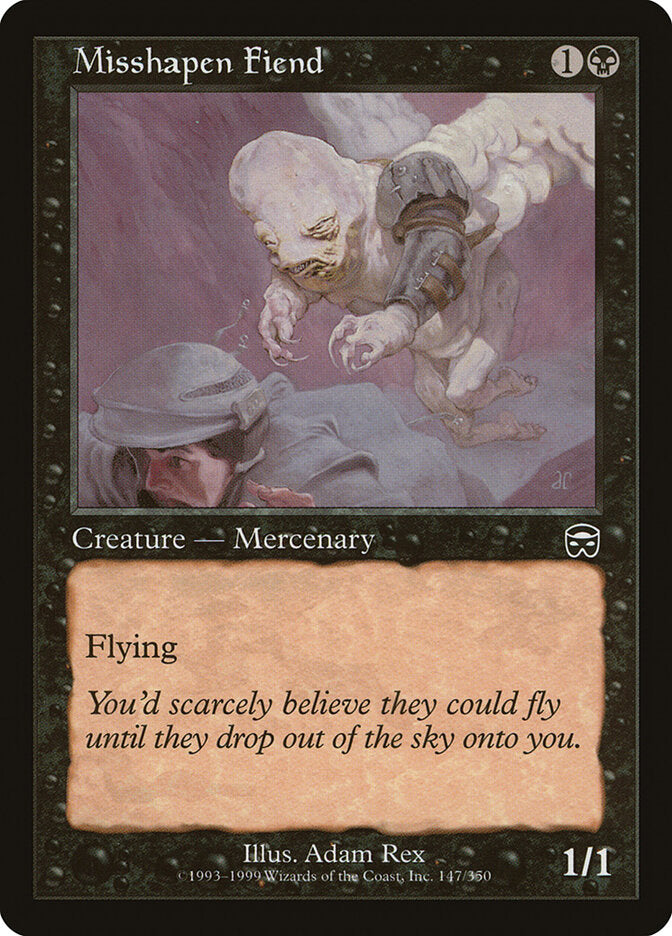 Magic: The Gathering - Misshapen Fiend - Mercadian Masques