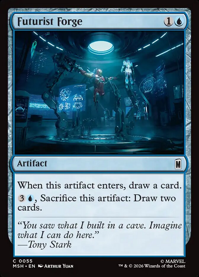 Magic: The Gathering - Futurist Forge - Marvel Super Heroes