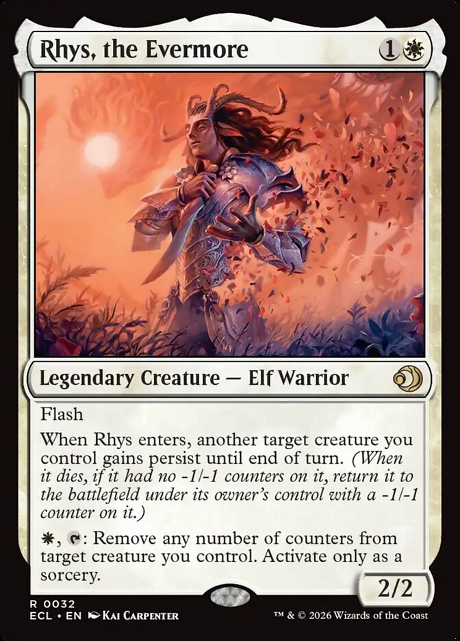 MTG - Rhys, the Evermore - Lorwyn Eclipsed (SOS)