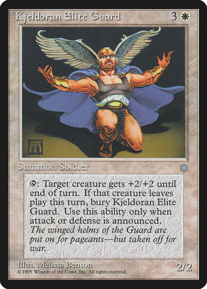 Magic: The Gathering - Kjeldoran Elite Guard - Ice Age