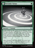 Magic: The Gathering - Seismic Sense - Avatar: The Last Airbender
