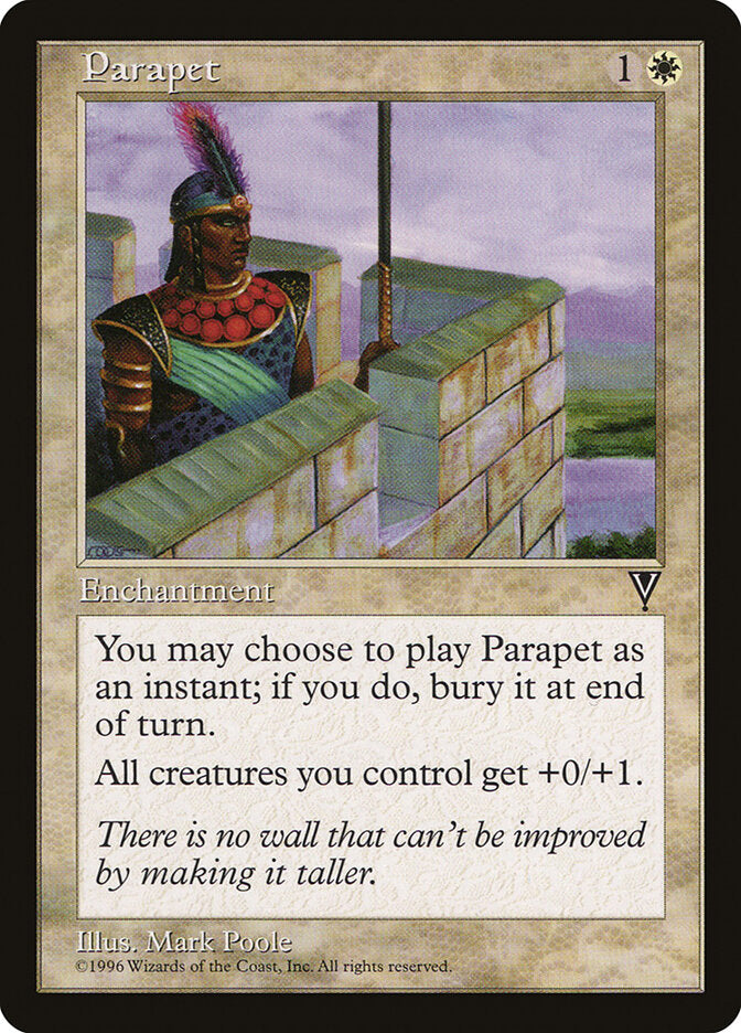 Magic: The Gathering - Parapet - Visions