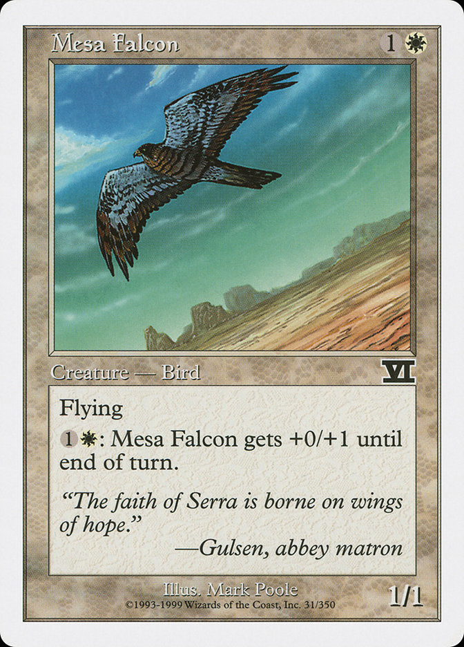 Magic: The Gathering - Mesa Falcon - Sixth Edition
