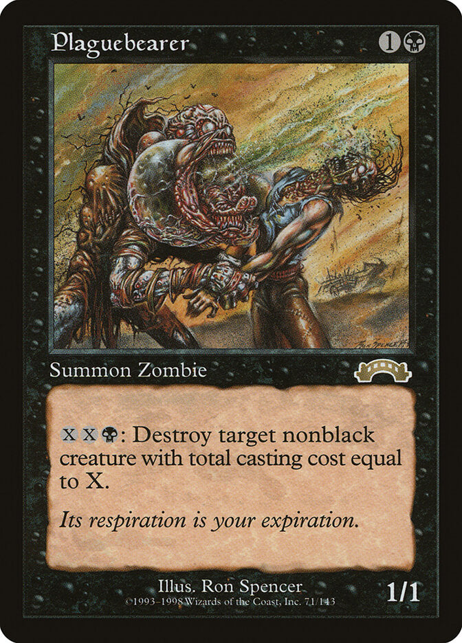 Magic: The Gathering - Plaguebearer - Exodus