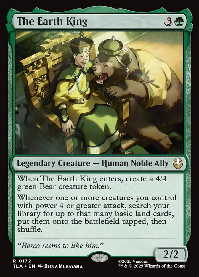 Magic: The Gathering - The Earth King - Avatar: The Last Airbender