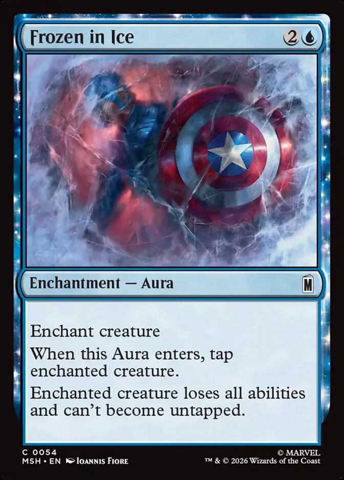 Magic: The Gathering - Frozen in Ice - Marvel Super Heroes