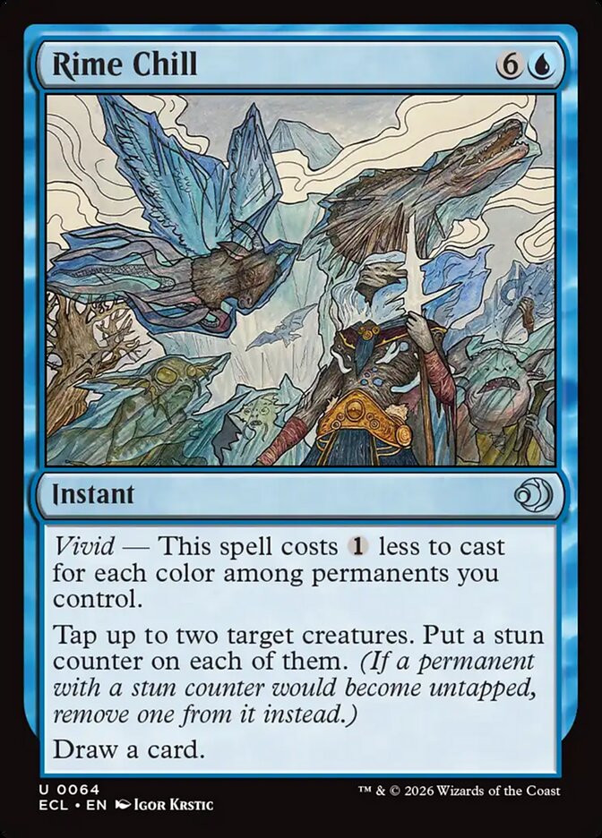 MTG - Rime Chill - Lorwyn Eclipsed (SOS)