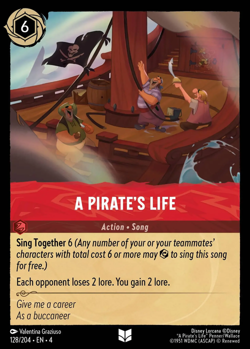 Lorcana - A Pirate's Life - Ursula's Return