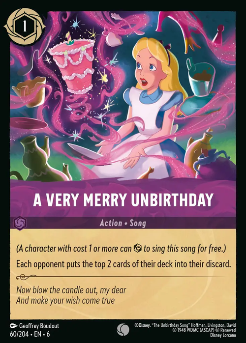 Lorcana - A Very Merry Unbirthday - Azurite Sea