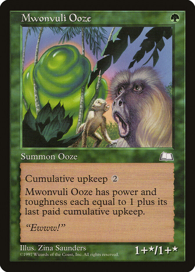 Magic: The Gathering - Mwonvuli Ooze - Weatherlight