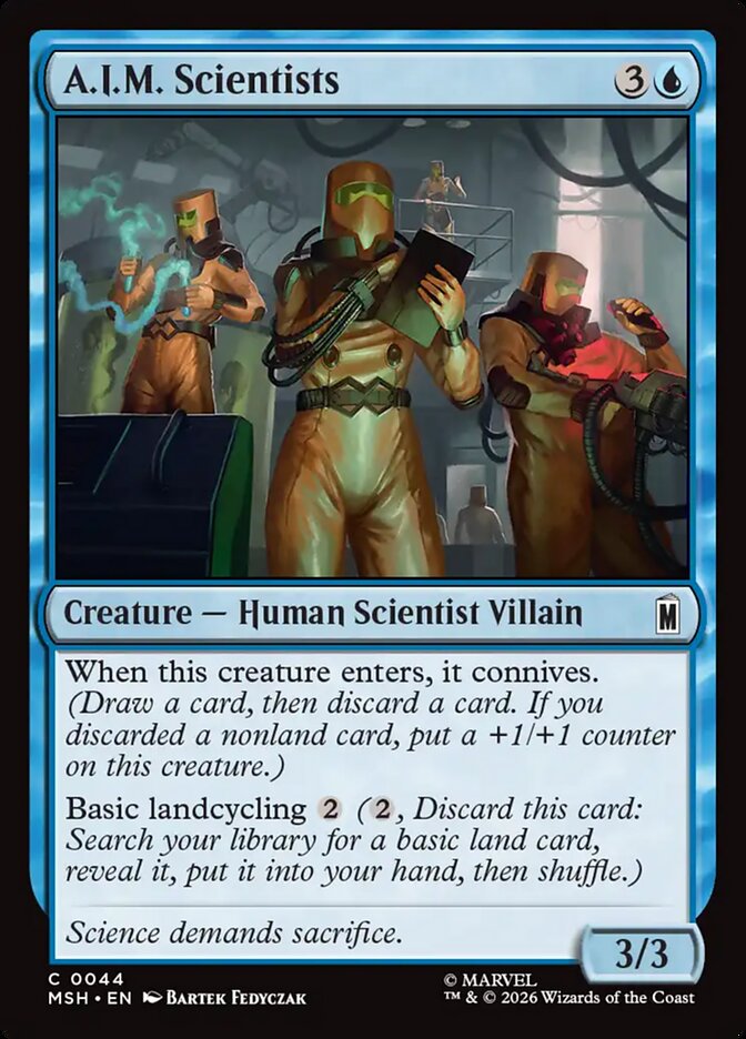 Magic: The Gathering - A.I.M. Scientists - Marvel Super Heroes