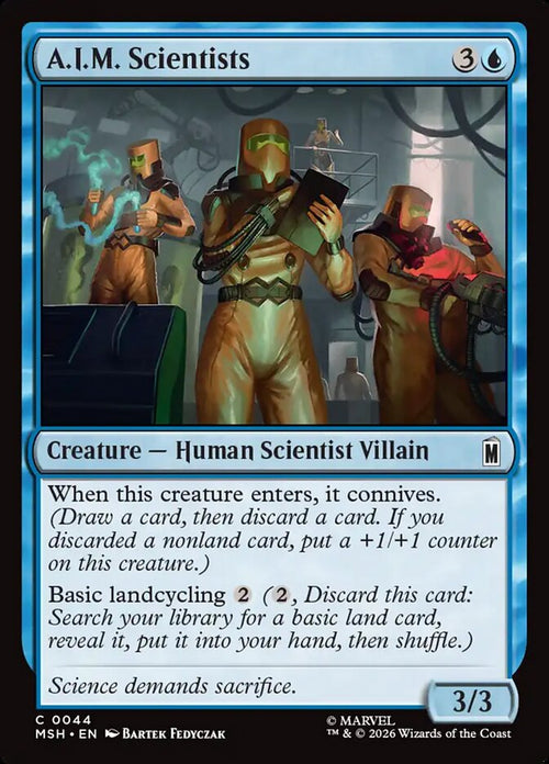 Magic: The Gathering - A.I.M. Scientists - Marvel Super Heroes