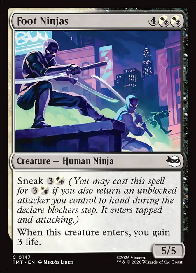 MTG - Foot Ninjas - Teenage Mutant Ninja Turtles (SOS)