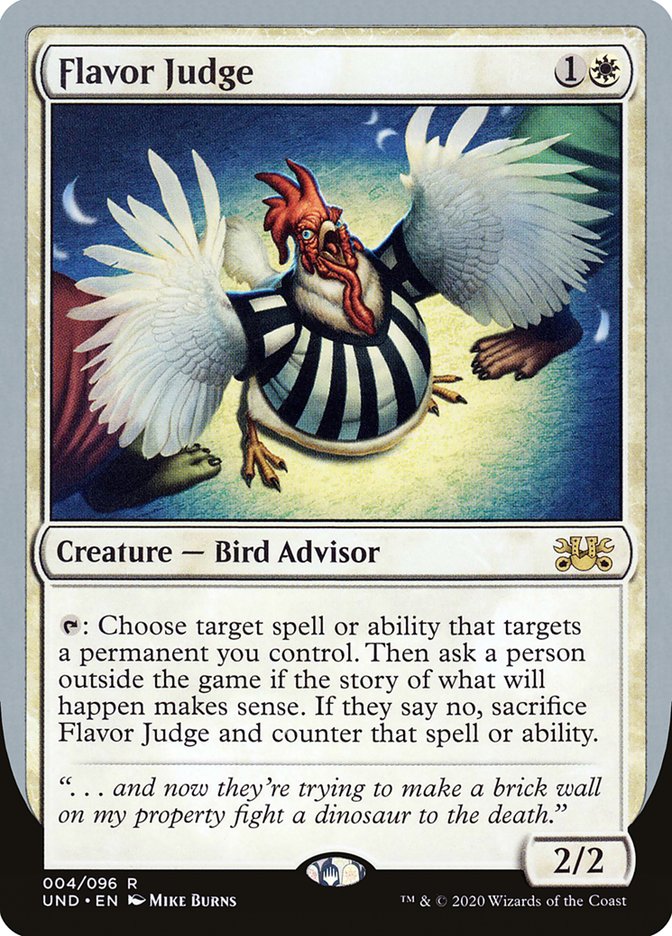 MTG - Flavor Judge - Unsanctioned (SOS)