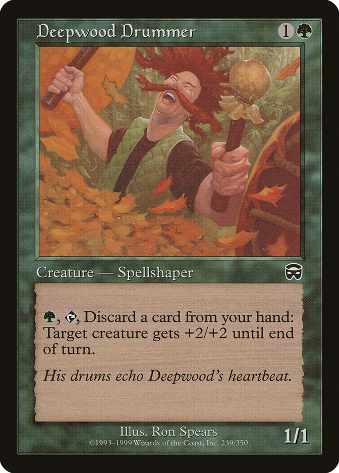 Magic: The Gathering - Deepwood Drummer - Mercadian Masques