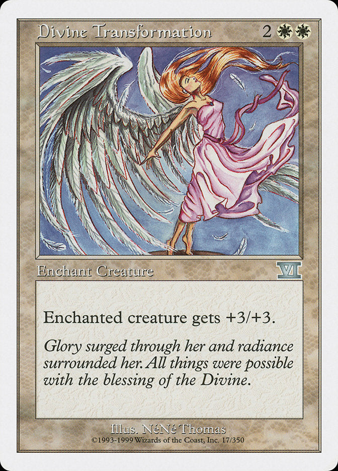 Magic: The Gathering - Divine Transformation - Sixth Edition