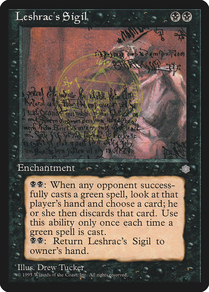 Magic: The Gathering - Leshrac's Sigil - Ice Age