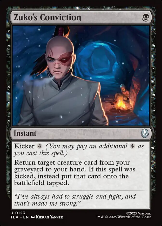 Magic: The Gathering - Zuko's Conviction - Avatar: The Last Airbender