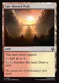 Magic: The Gathering - Sun-Blessed Peak - Avatar: The Last Airbender