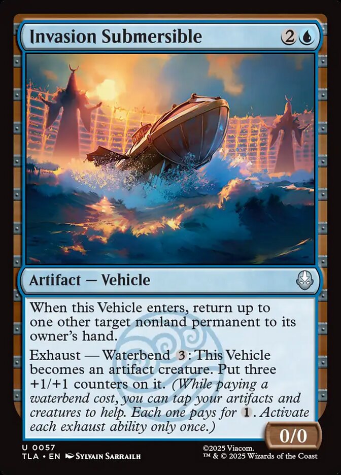Magic: The Gathering - Invasion Submersible - Avatar: The Last Airbender