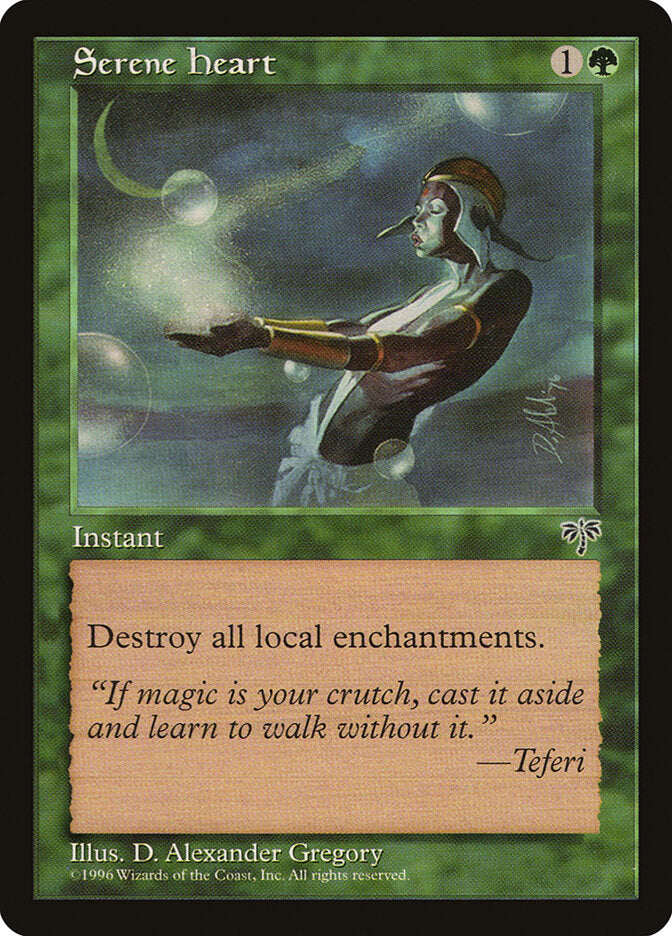 Magic: The Gathering - Serene Heart - Mirage