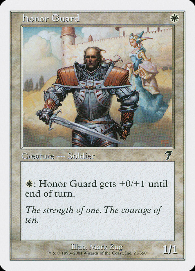 Magic: The Gathering - Honor Guard - Seventh Edition
