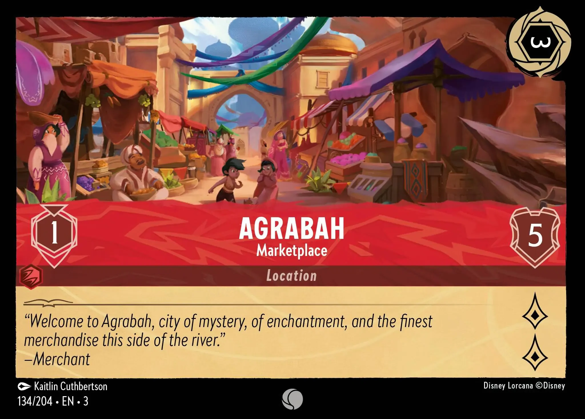 Lorcana - Agrabah - Marketplace - Into the Inklands