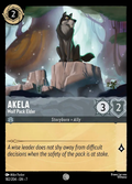Lorcana - Akela - Wolf Pack Elder - Archazia's Island