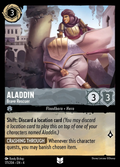Lorcana - Aladdin - Brave Rescuer - Ursula's Return