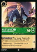 Lorcana - Alistair Krei - Ambitious Entrepreneur - Azurite Sea