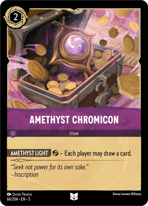 Lorcana - Amethyst Chromicon - Shimmering Skies