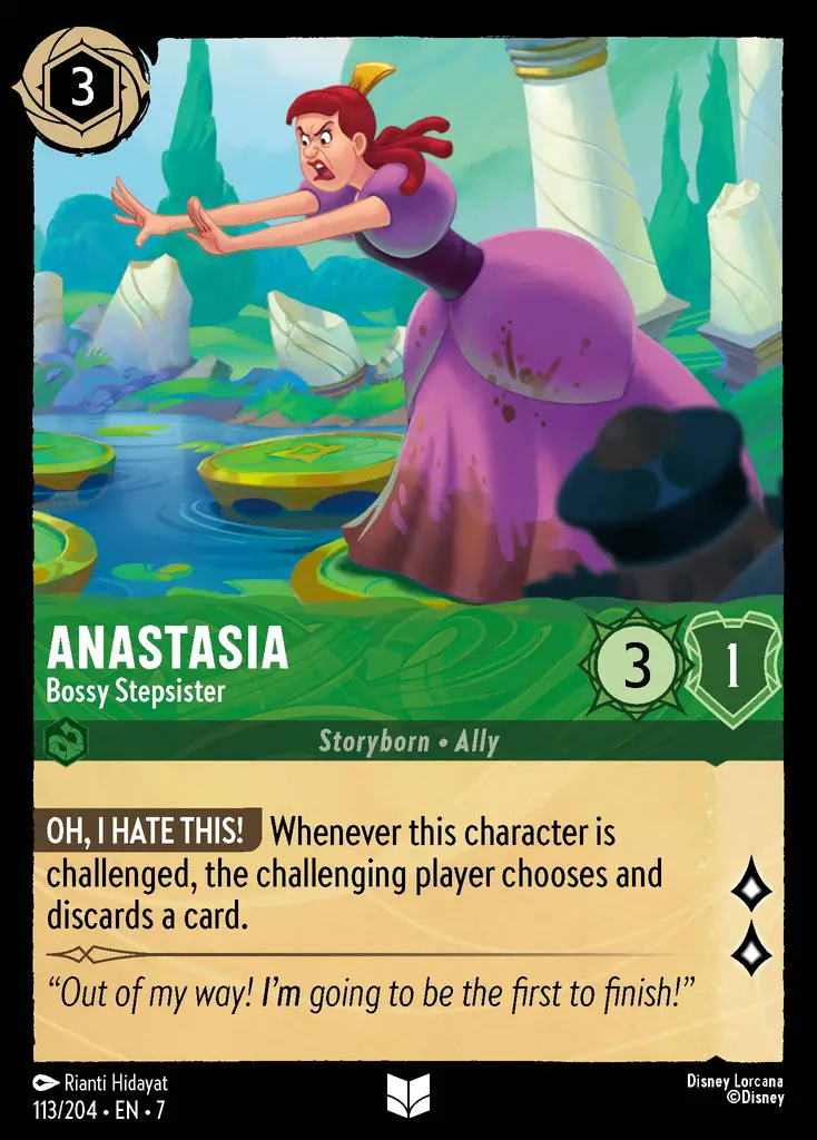Lorcana - Anastasia - Bossy Stepsister - Archazia's Island