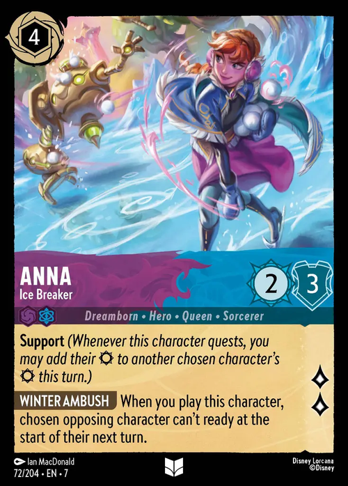 Lorcana - Anna - Ice Breaker - Archazia's Island