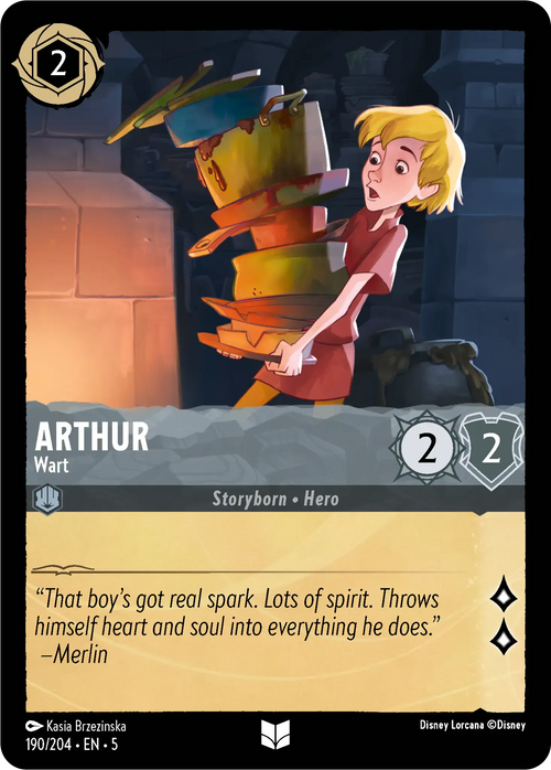 Lorcana - Arthur - Wart - Shimmering Skies