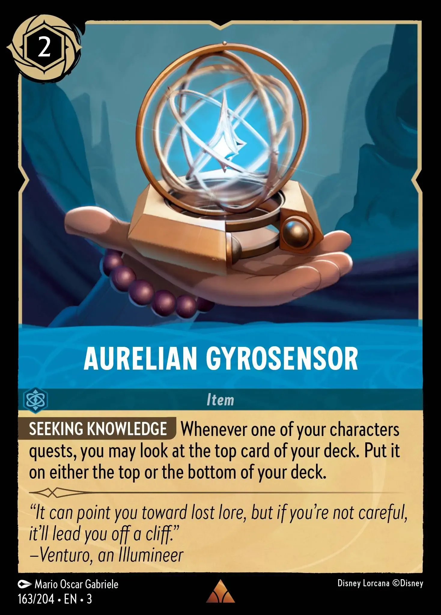 Lorcana - Aurelian Gyrosensor - Into the Inklands