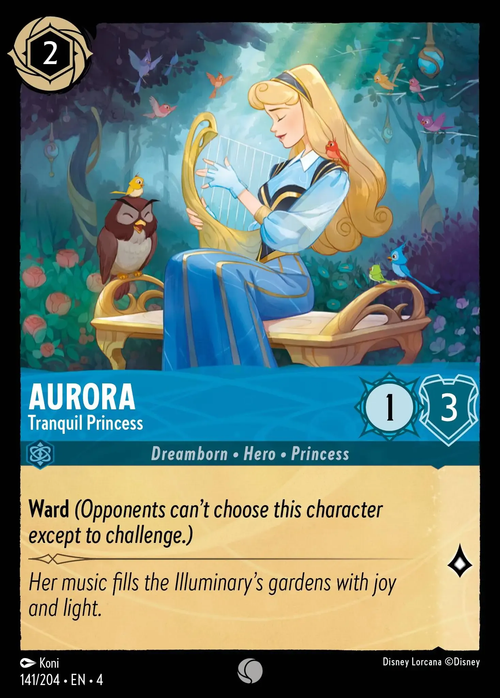 Lorcana - Aurora - Tranquil Princess - Ursula's Return
